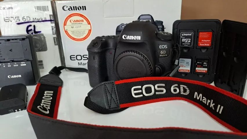 Câmera Canon EOS 6D Mark II