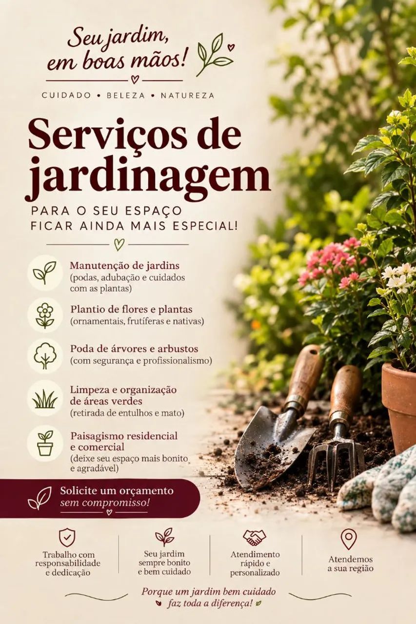 Serviço de jardinagem 