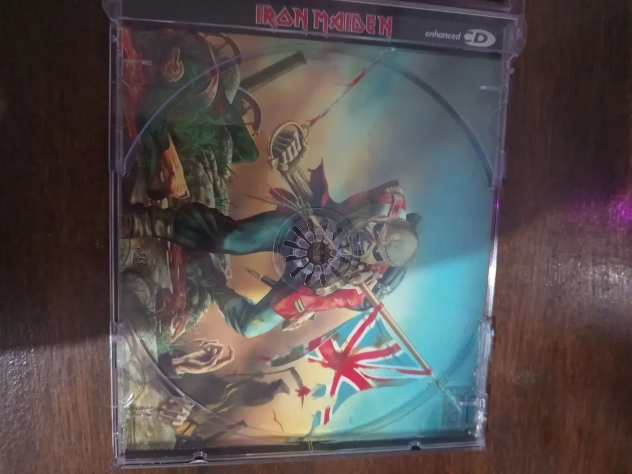 Cd Iron Maiden Piece Of Mind - Foto 3