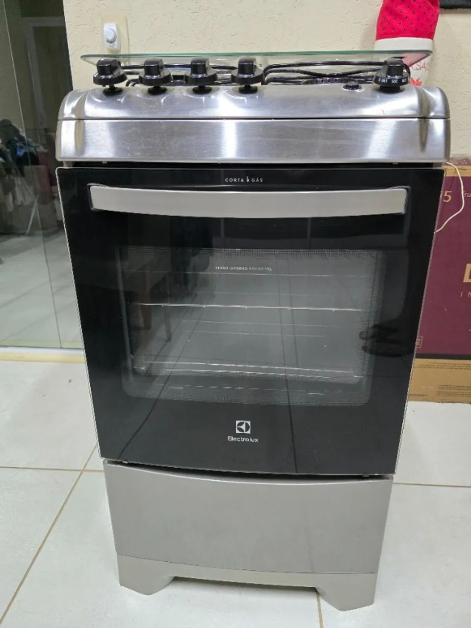 Fogão 4 bocas electrolux
