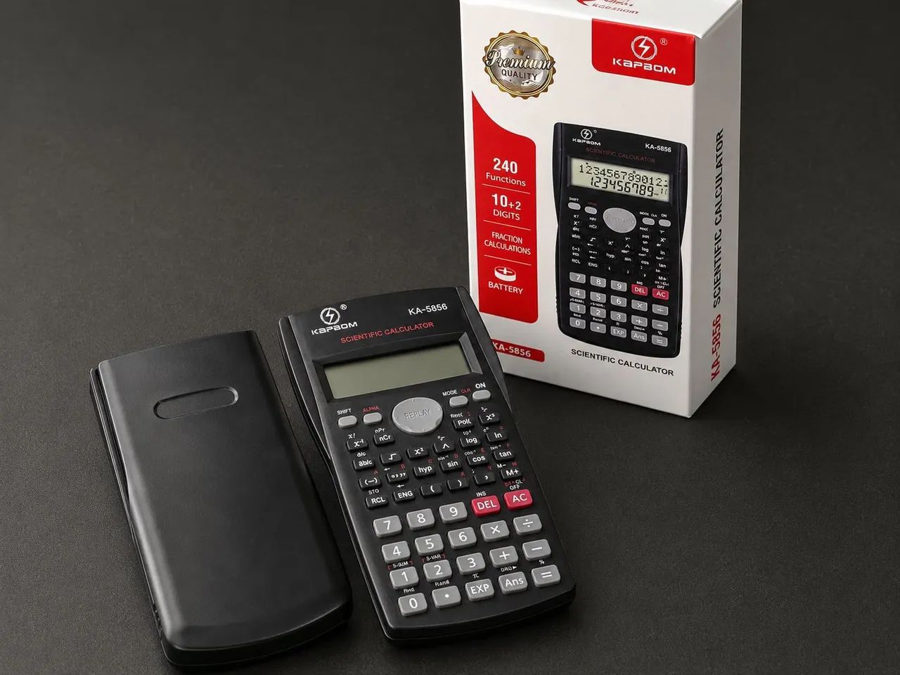 Calculadora Científica Kapbom KA-5856 240 Funções<br>. - Foto 5
