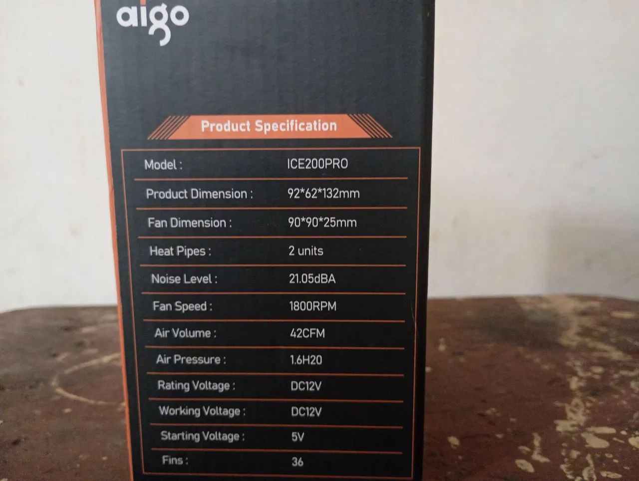Aigo cooler ice200 pro