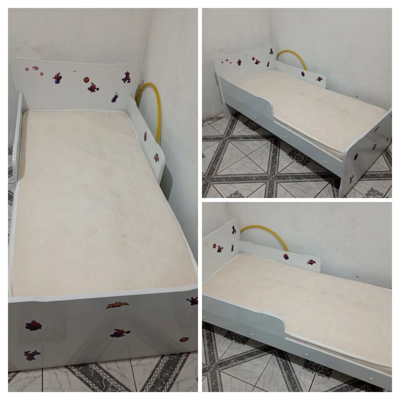 Cama infantil com colchão 