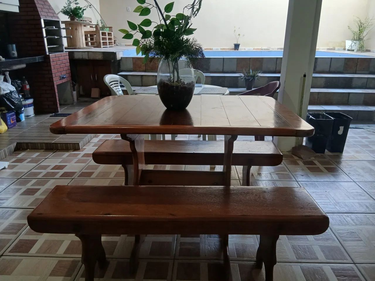 Mesa de angelim - Foto 4