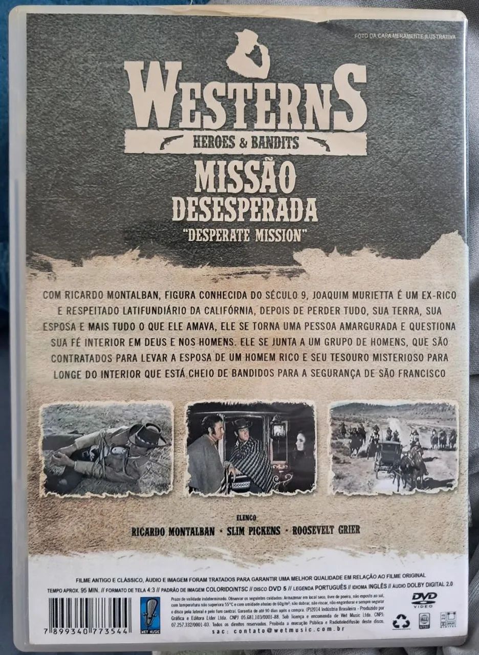 Dvd Missão desesperada - Foto 2