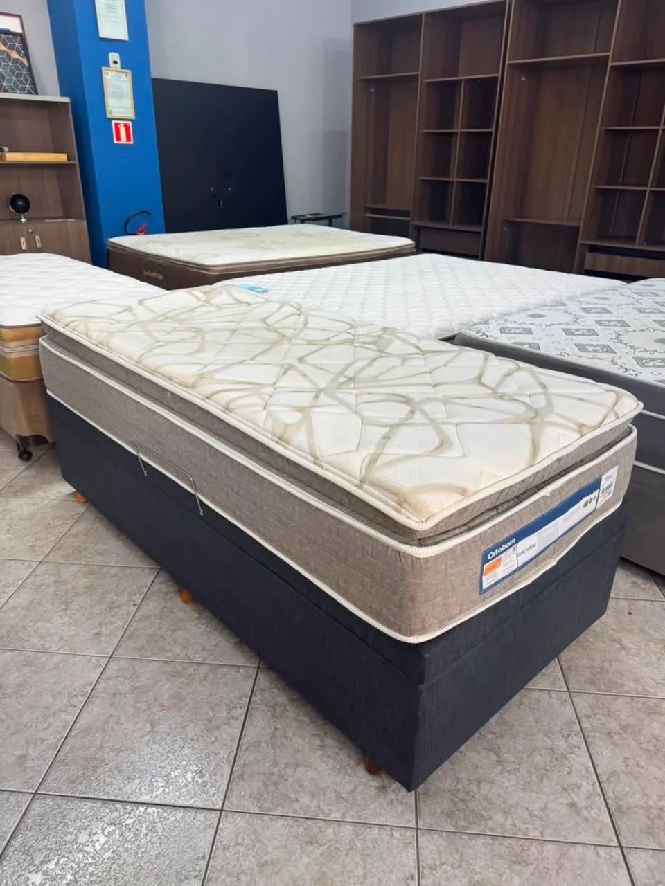 Cama box de solteiro com baú  - Foto 4