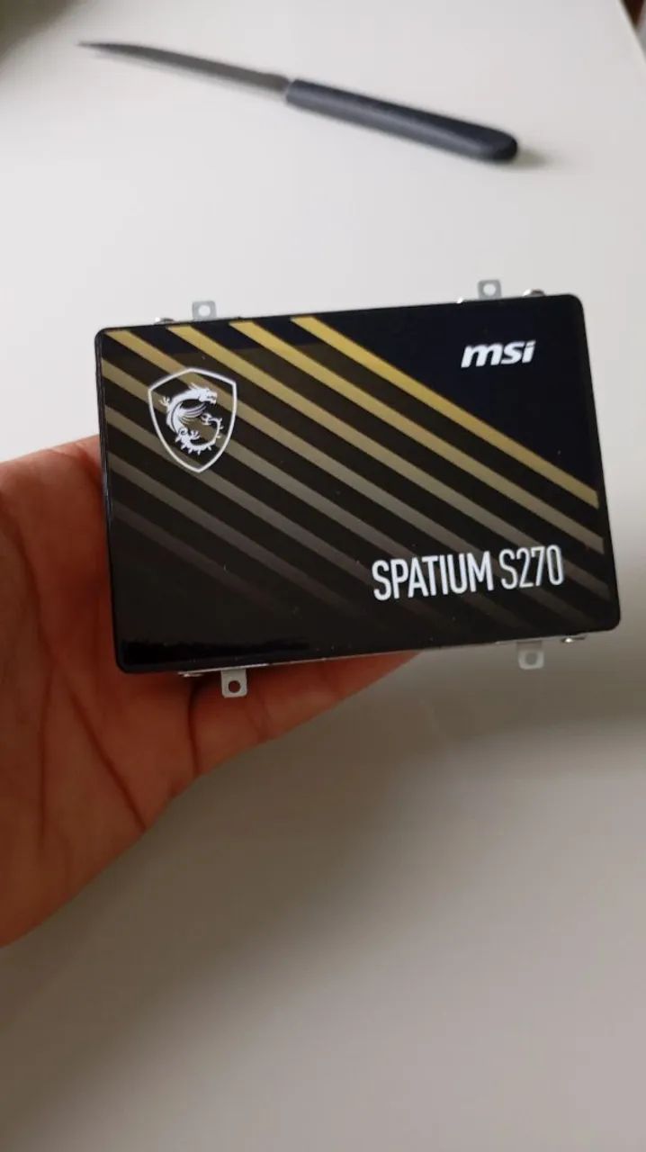 SSD MSI 240GB SATA - Rápido e em perfeito estado