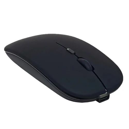 Mouse Preto Sem Fio H'maston Ms03 Óptico 2.4ghz Ergonômico Pc Note - Foto 3