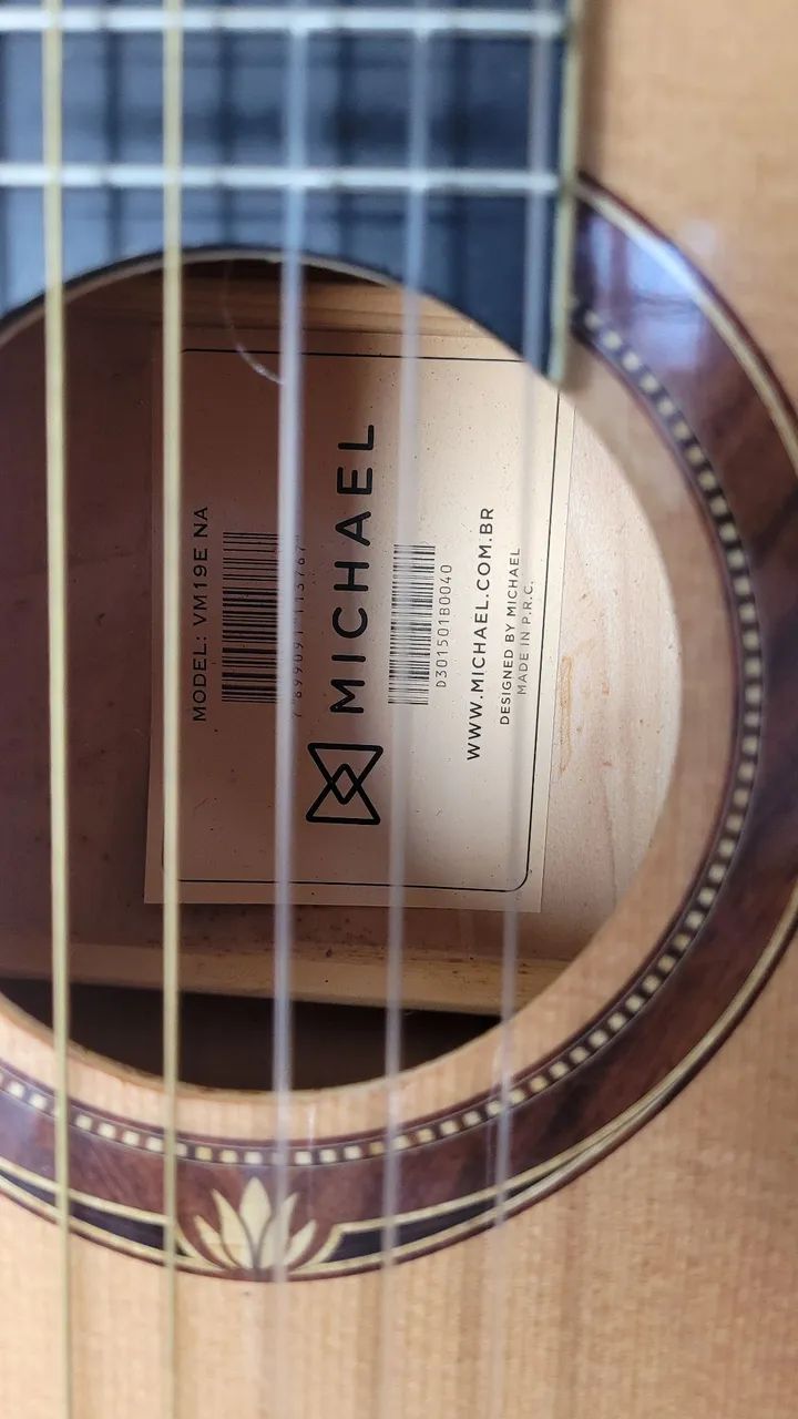 Violão acústico da marca Michael. - Foto 2