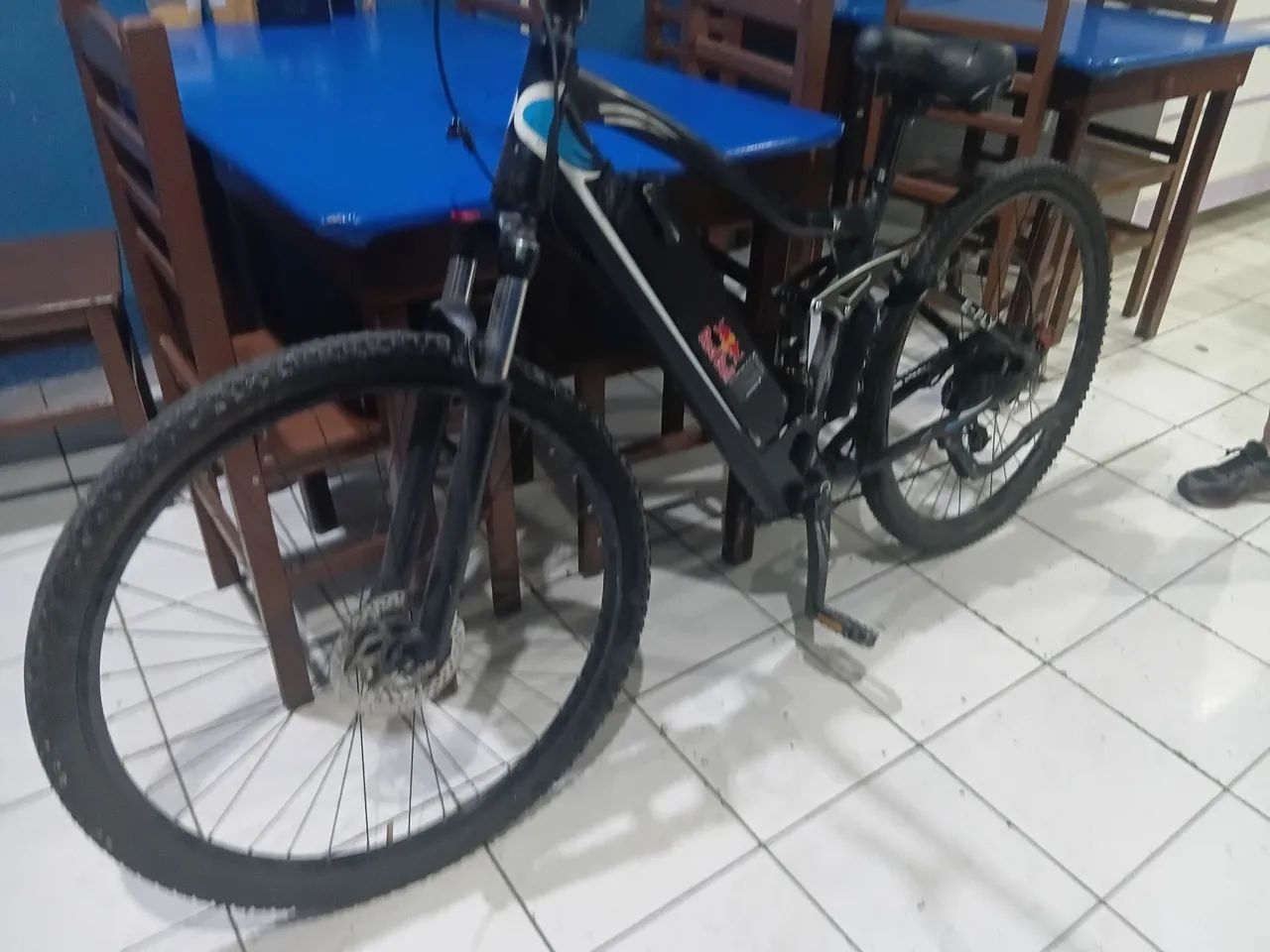 Bike e-fly m4 eletrica com detalhes  - Foto 3