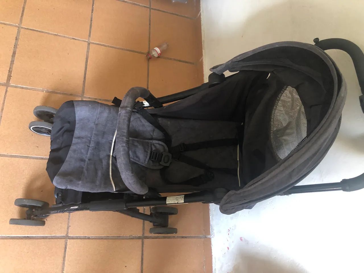 Carrinho de Bebê Cinza ? Em Perfeito Estado! - Foto 3