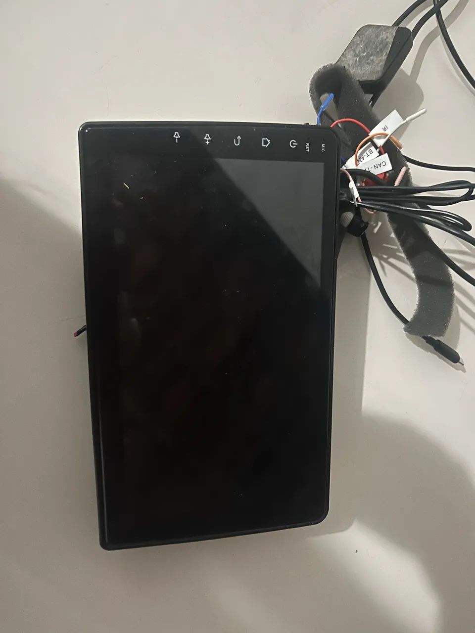 Multimídia 9polegada com Android car play marca adak com chicote completo gps Wi-Fi