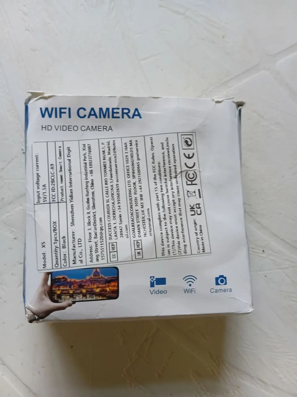 Mini câmera espiã 