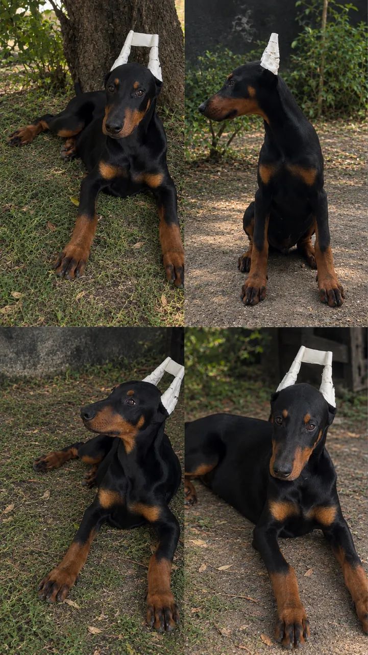 Doberman filhote