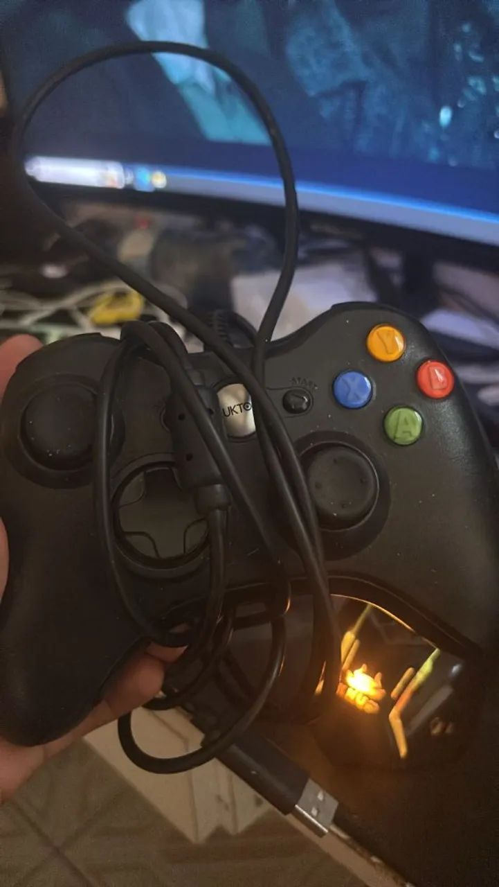 Controles xbox 360 com cabo - Foto 5