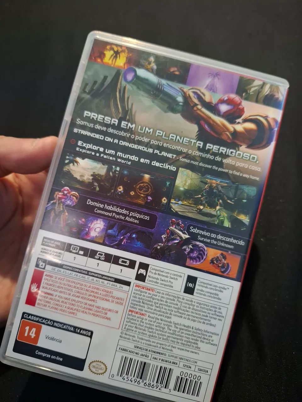Jogos Metroid Nintendo Switch  - Foto 2
