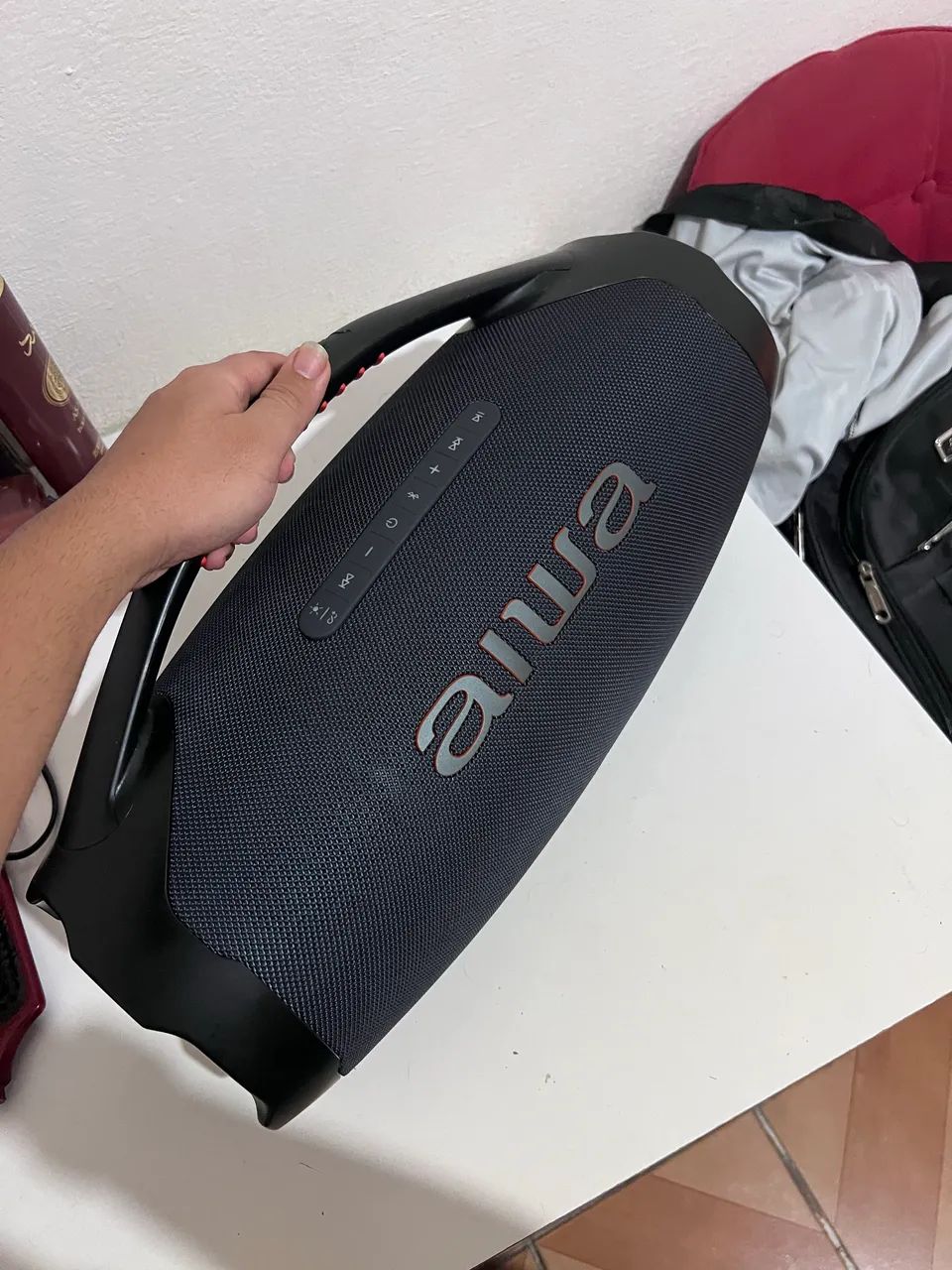 Caixa de Som AIWA Boombox 200W ? Potente e Conservada - Foto 4