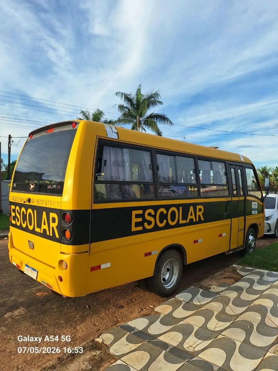 Microônibus Volare 
