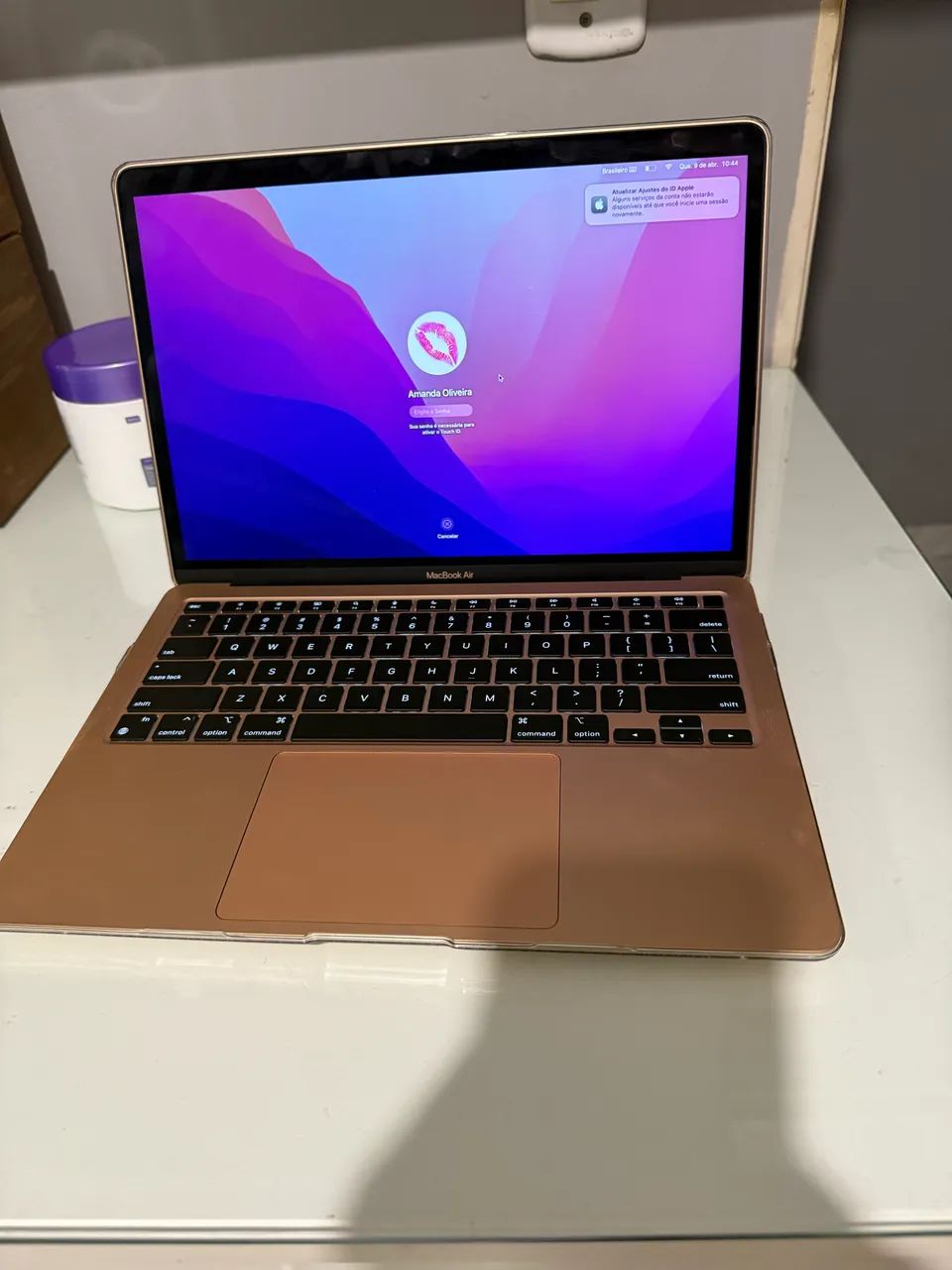Apple MacBook Air M1 2020 A2337 Ouro 13