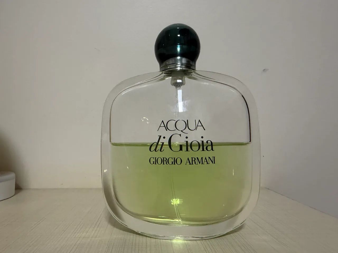 Perfume acqua de gioia antes da reformulação 
