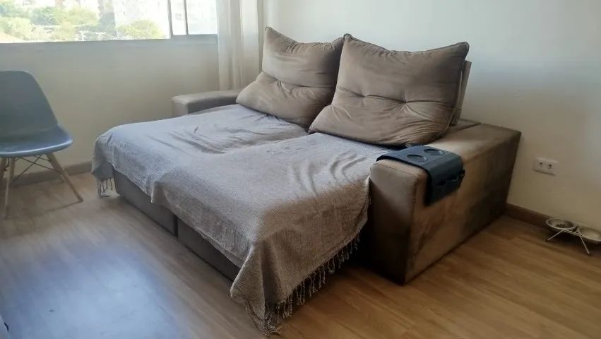 Sofá retrátil | Higienizado | Modular e reclinável - Foto 4