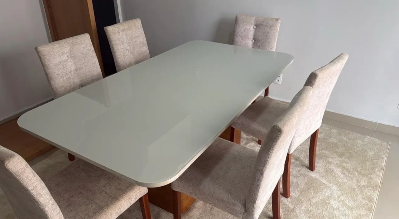 Mesa de 6 cadeira  - Foto 2