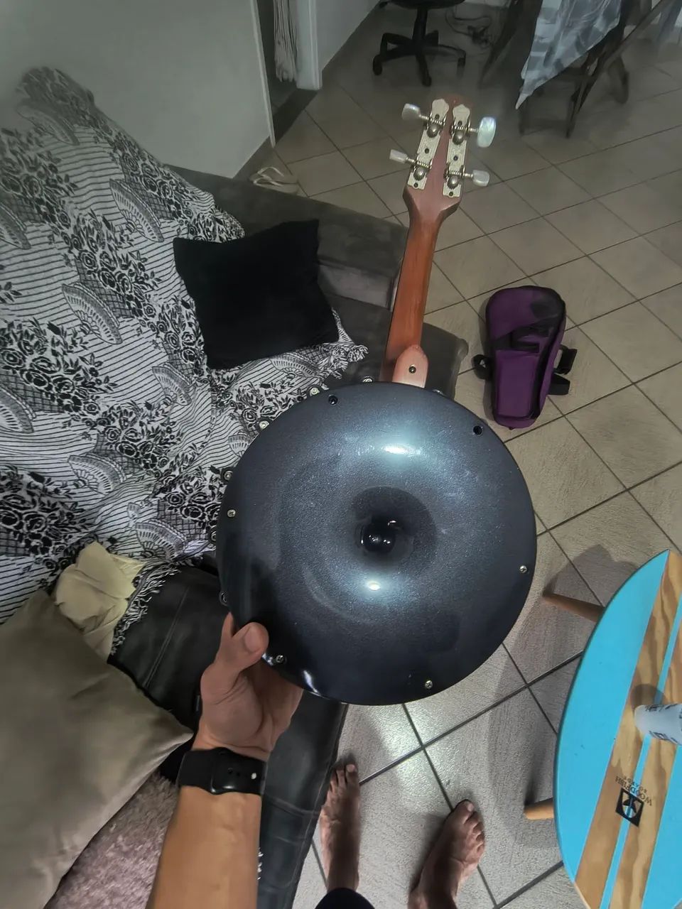 BANJO RMV COM CAPA CONSERVADO - Foto 4