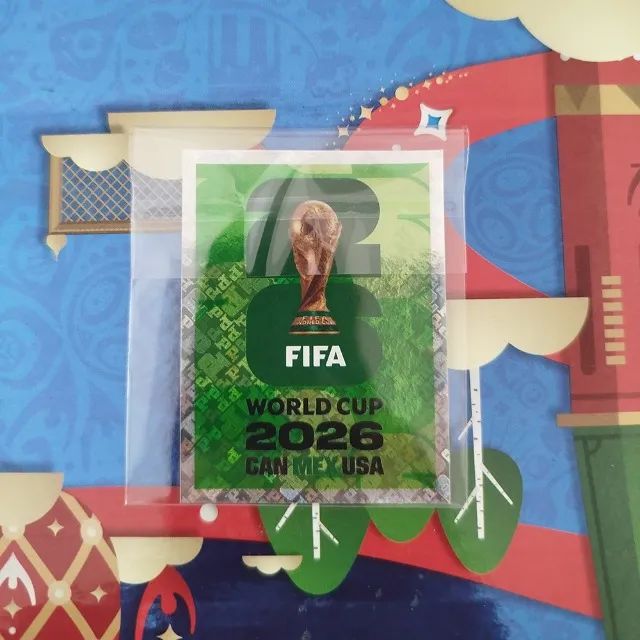 Figurinha FWC 7 ou FWC 8