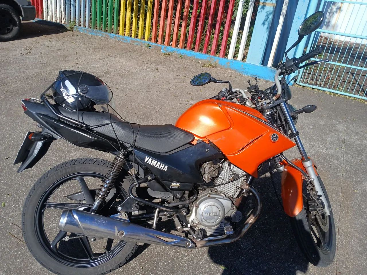 Yamaha factor 125 Ed laranja  - Foto 5