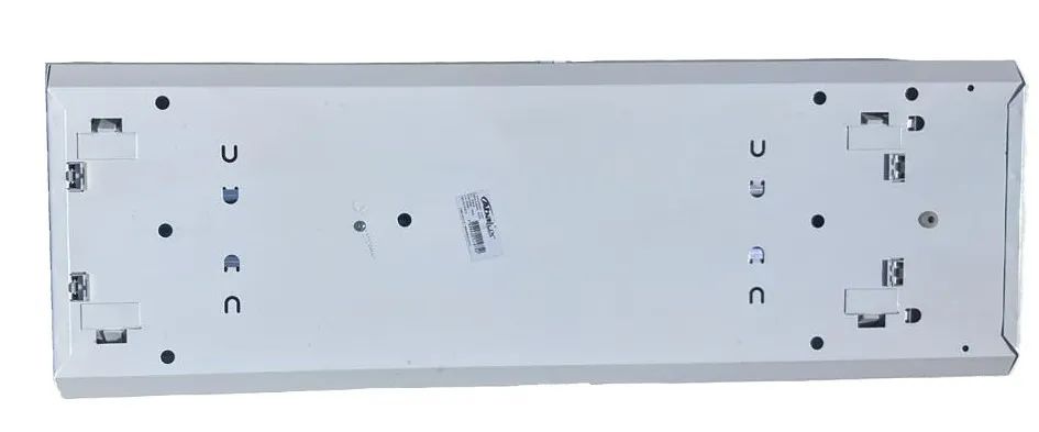 Luminária de Sobrepor c/ Aletas para 2 lâmpadas de 20W - A400 - Branca - Abalux - Foto 3