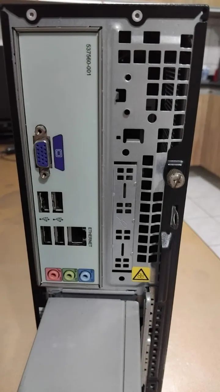 PC HP Compaq Slim - Athlon II X2 / 8GB RAM / Funcionando - Foto 4