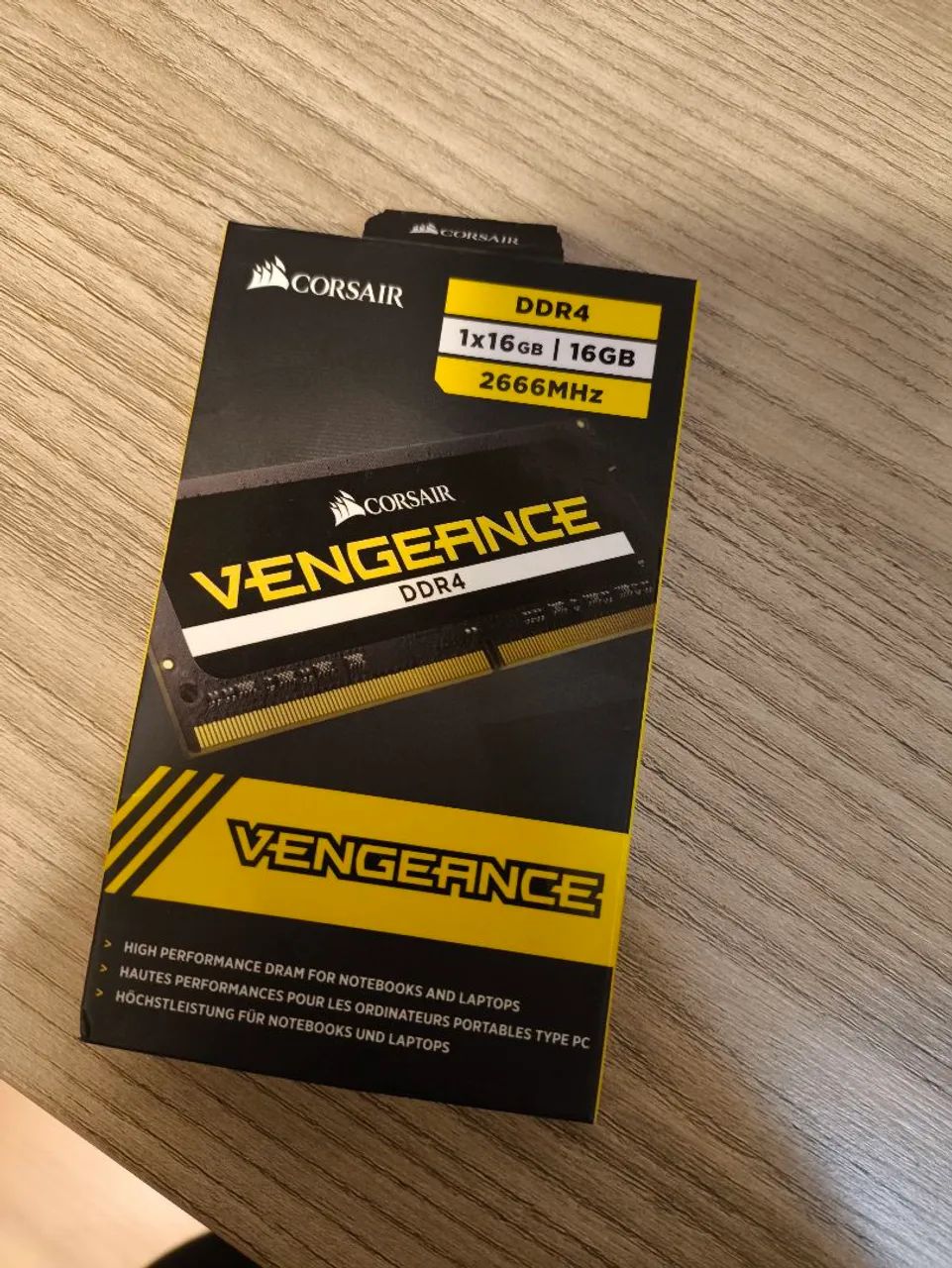 Memória RAM Corsair notebook - 32GB (2x16gb) 2666MHz - Memória RAM
