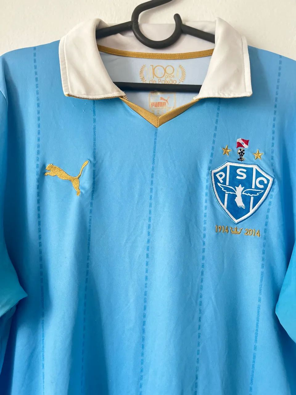 Camisa azul Paysandu centenário  - Foto 2