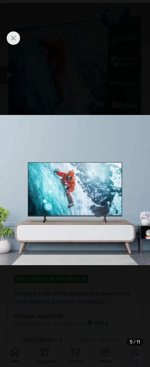 TV Smart Philips 50" Nova - Foto 3