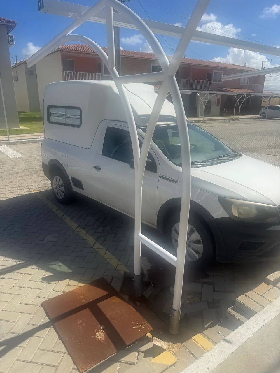 Volkswagen Saveiro Robust 1.6 Total Flex 8V 2017 - Foto 3