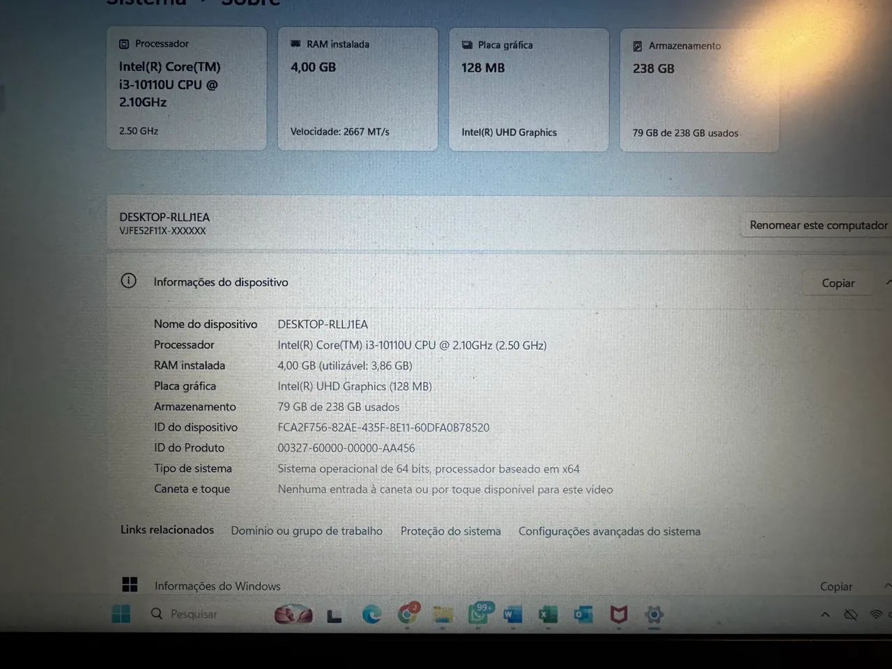 Notebook Vaio 