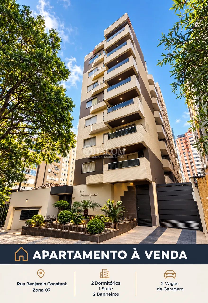 Apartamento à venda em Maringá, Zona 07, com 3 quartos, com 156 m²