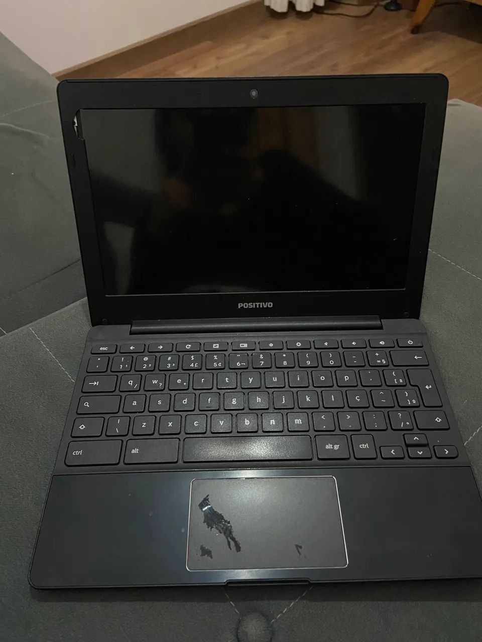 notebook para retirada de peças 