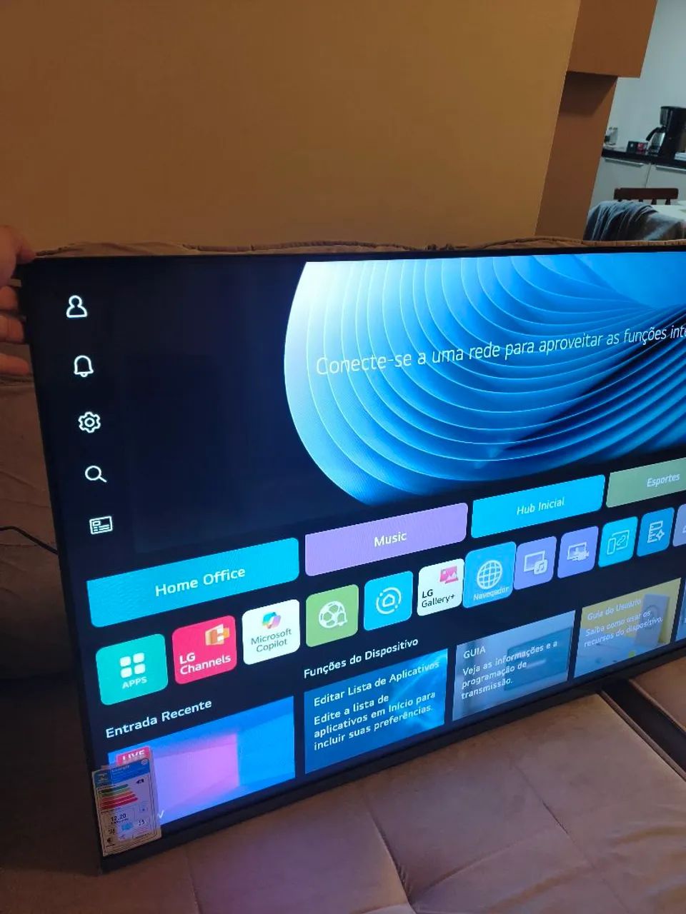 Tv LG smart kled 4k LG 50 polegadas  tv zerada na caixa completa 