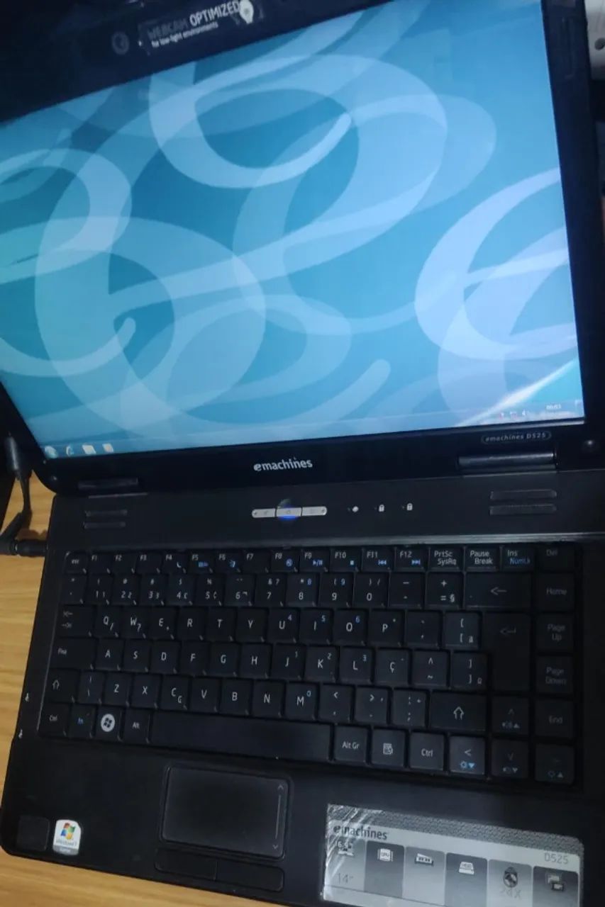 Notebook EMACHINE - Processador Pentium Dual Core T4500 2.30Ghz (ref 19) - Foto 4