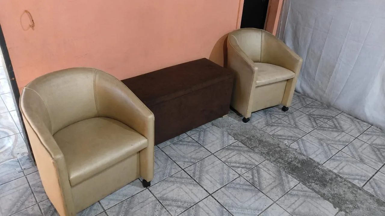 Poltrona e puff
