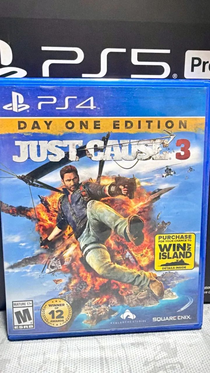 JUST CAUSE 3 - PS4/PS5 (PlayStation 4 e 5)