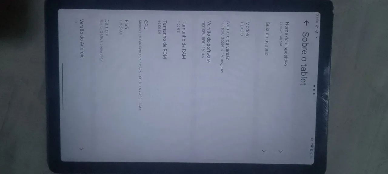 TABLET LENOVO