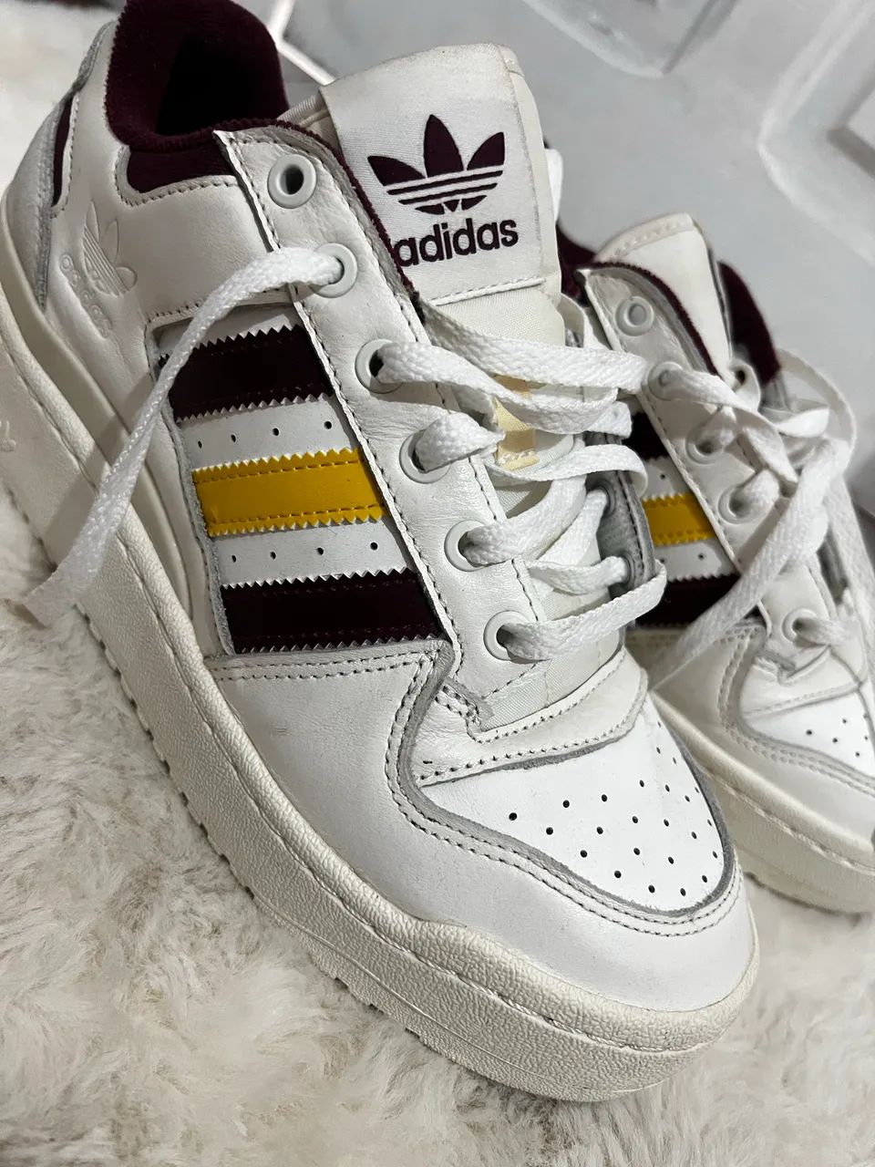 Adidas Forum Bold Feminino Bordô