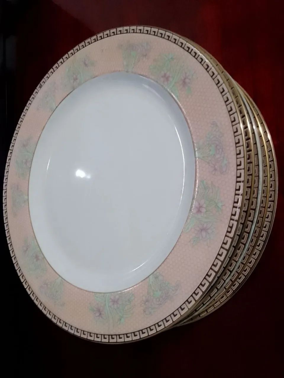 12 Pratos de porcelana Schmidt  - Foto 2