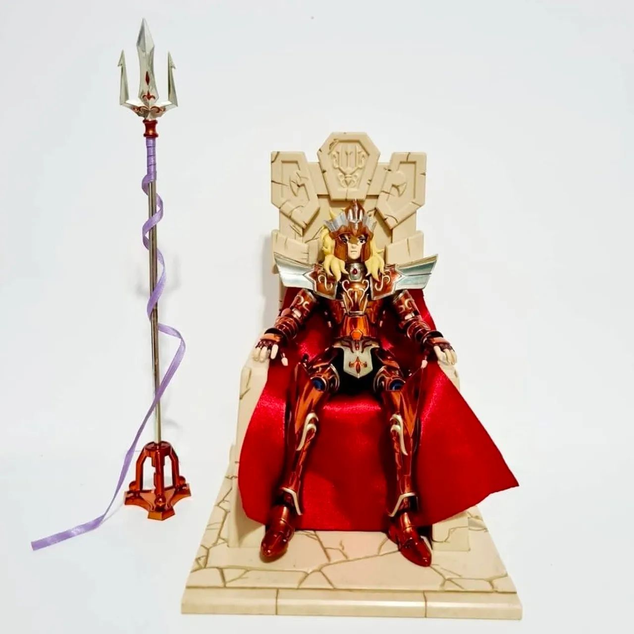 Poseidon roe cavaleiros do zodiaco (bandai) - Foto 2