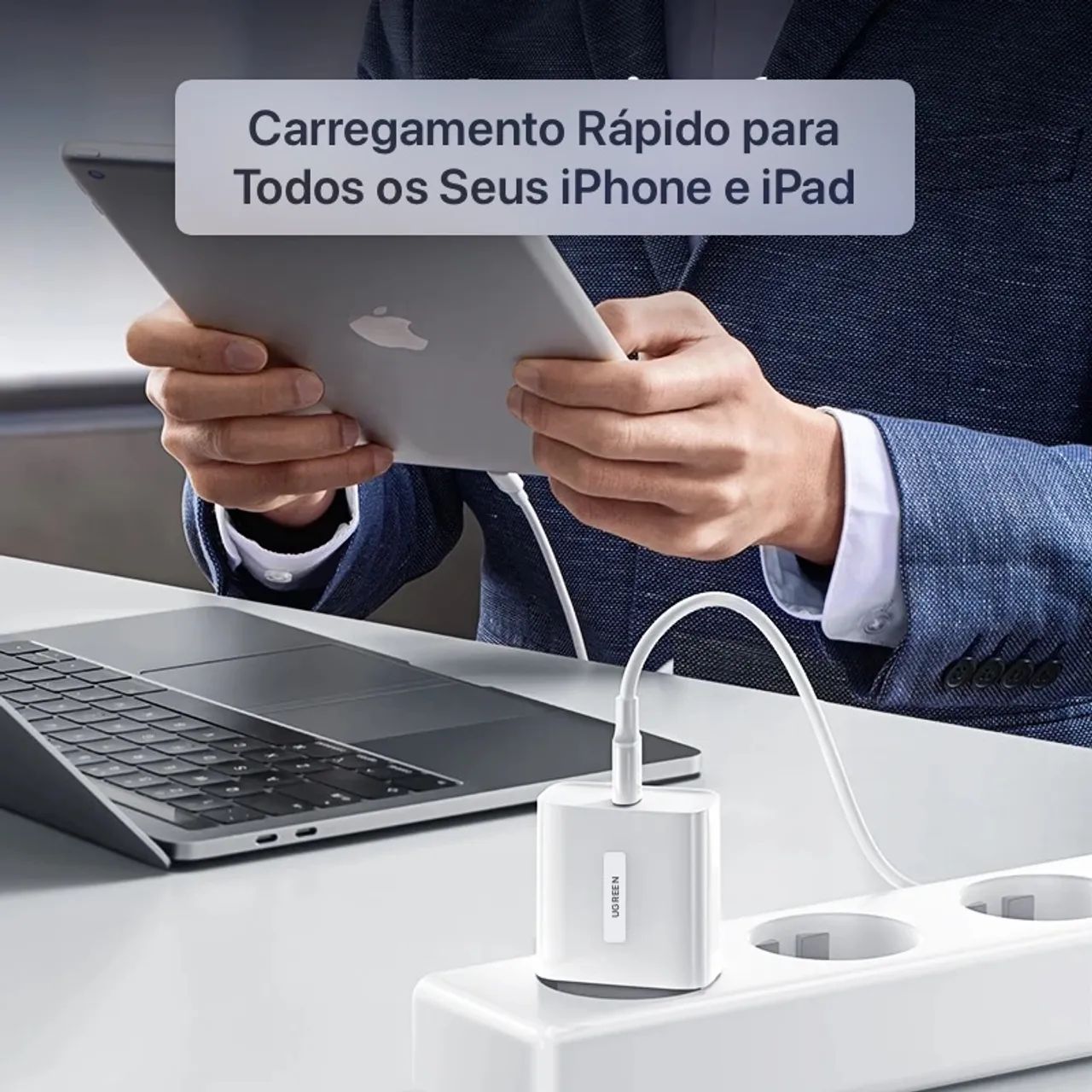Fonte tipo C ugreen original certificada com entrega grátis  - Foto 4