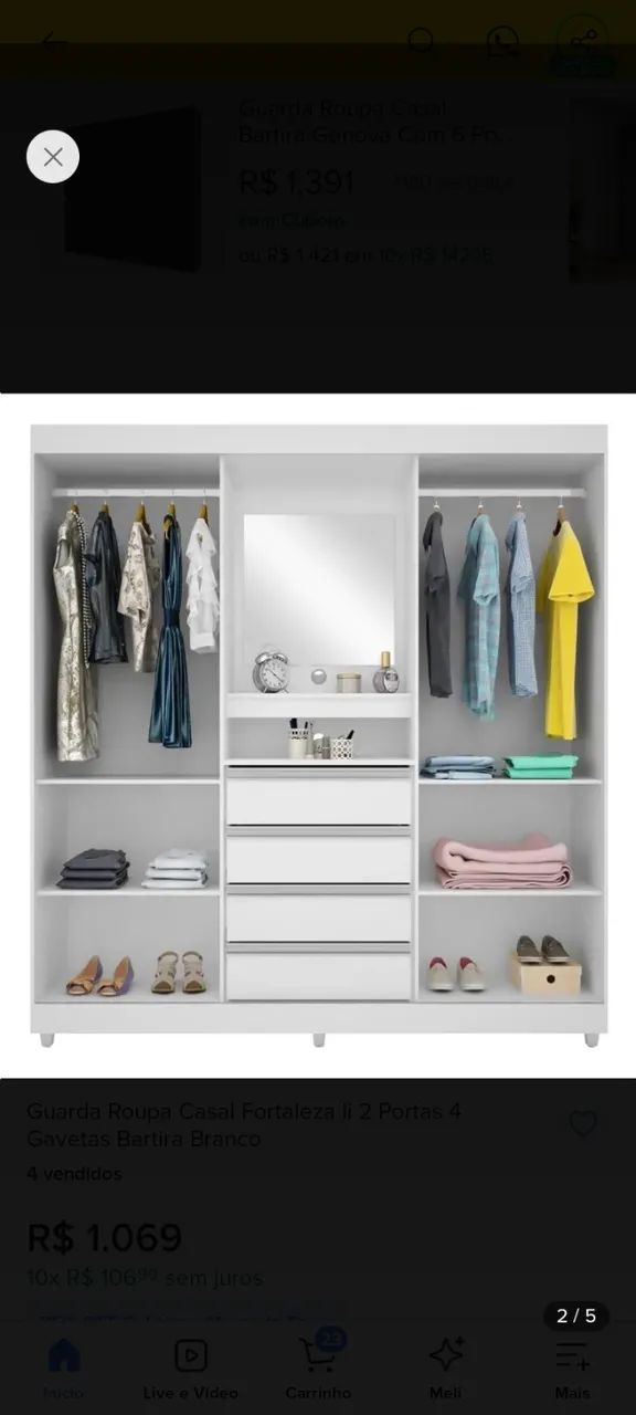 Guarda roupa  - Foto 3
