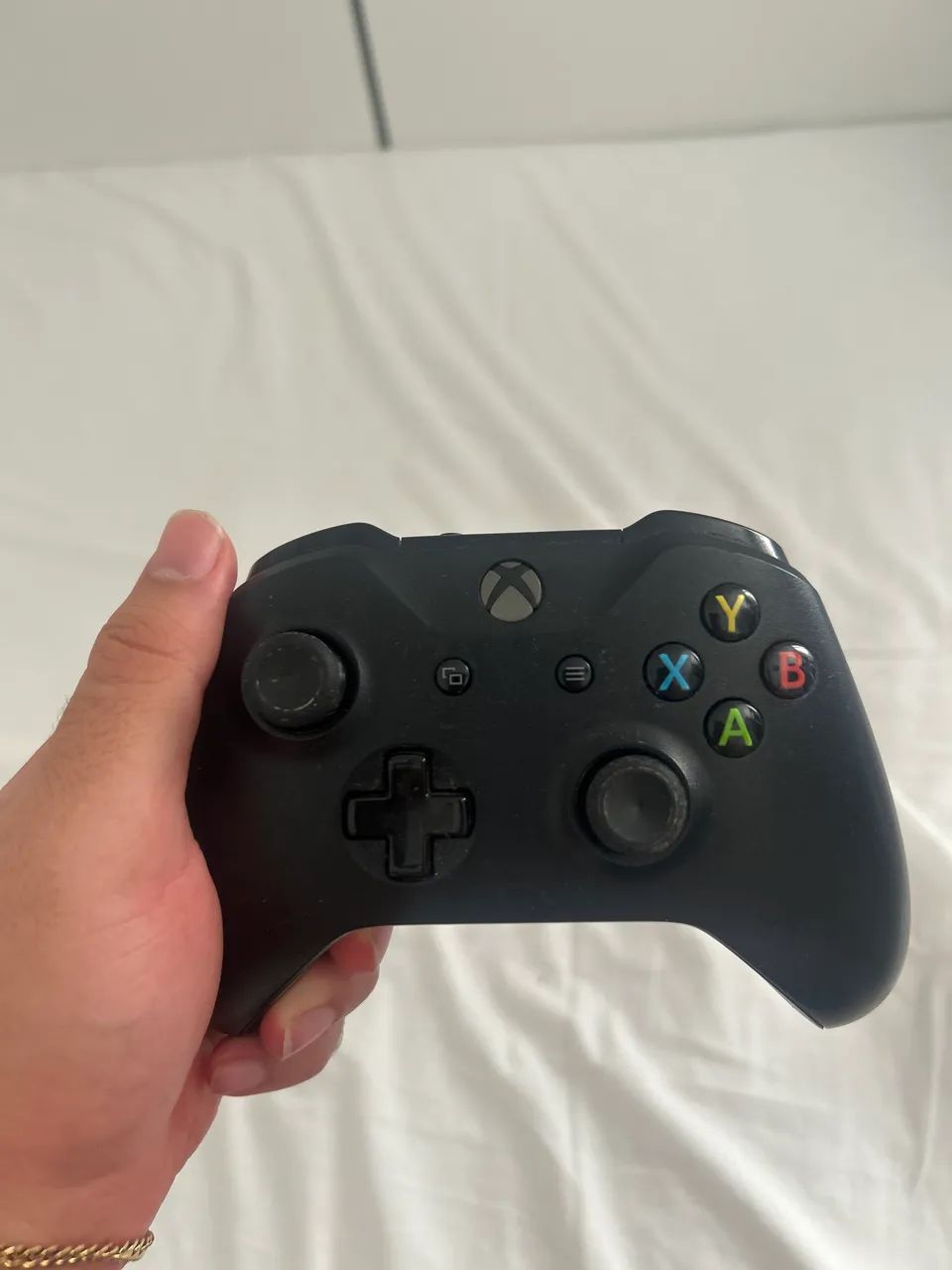 controle de xbox original com defeito