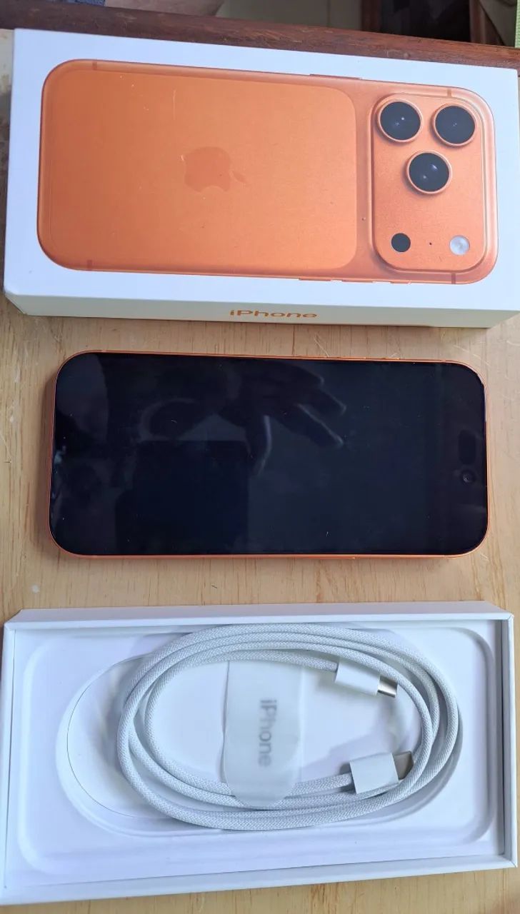 Iphone 17 Pro 256Gb, laranja